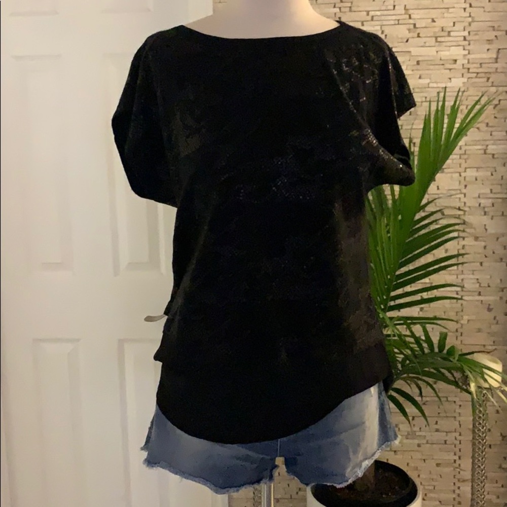 Sequin tee by Worth